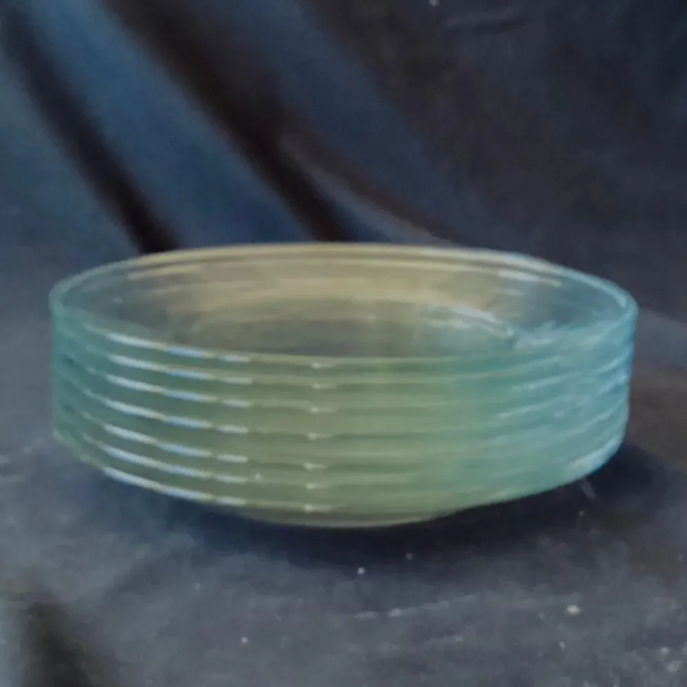 Clear Glass Salad Plates